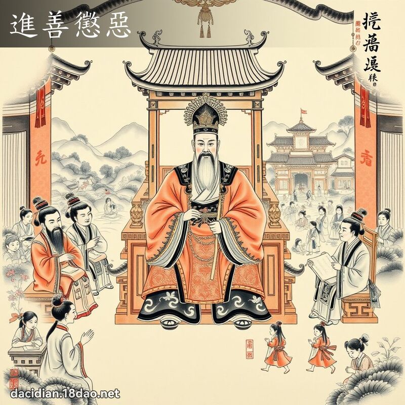 进善惩恶 配图
