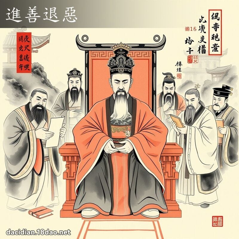 进善退恶 配图