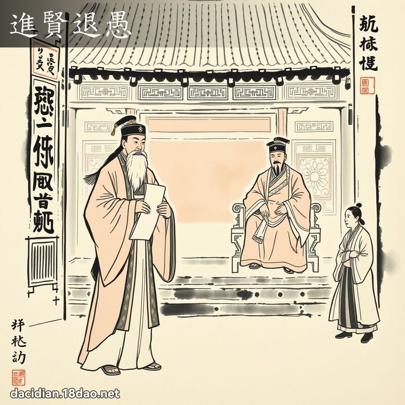 进贤退愚 配图