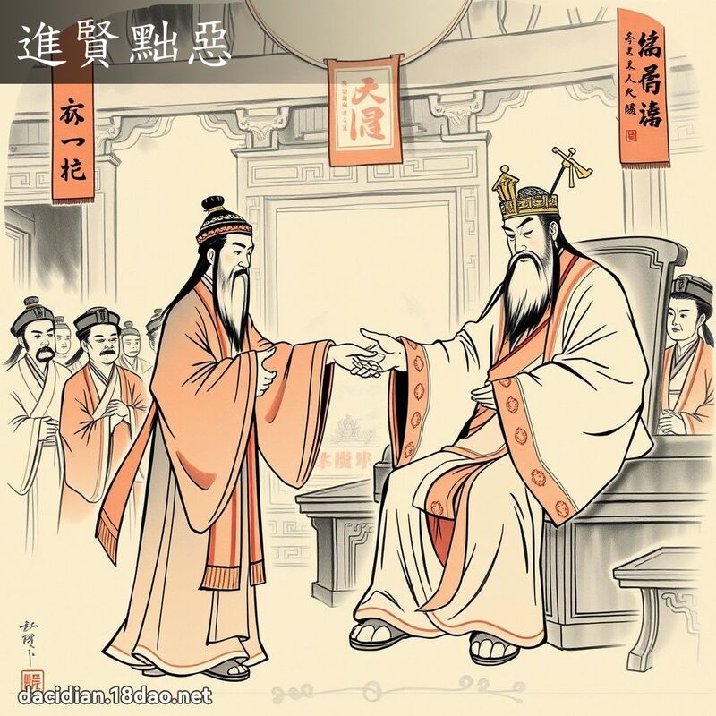 进贤黜恶 配图