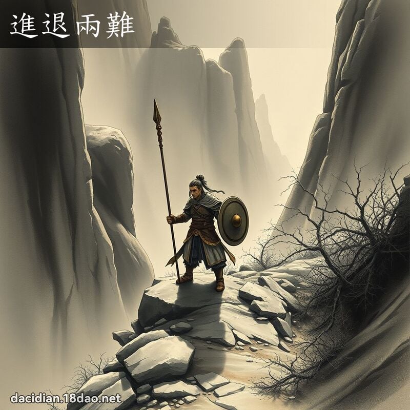 进退两难 配图