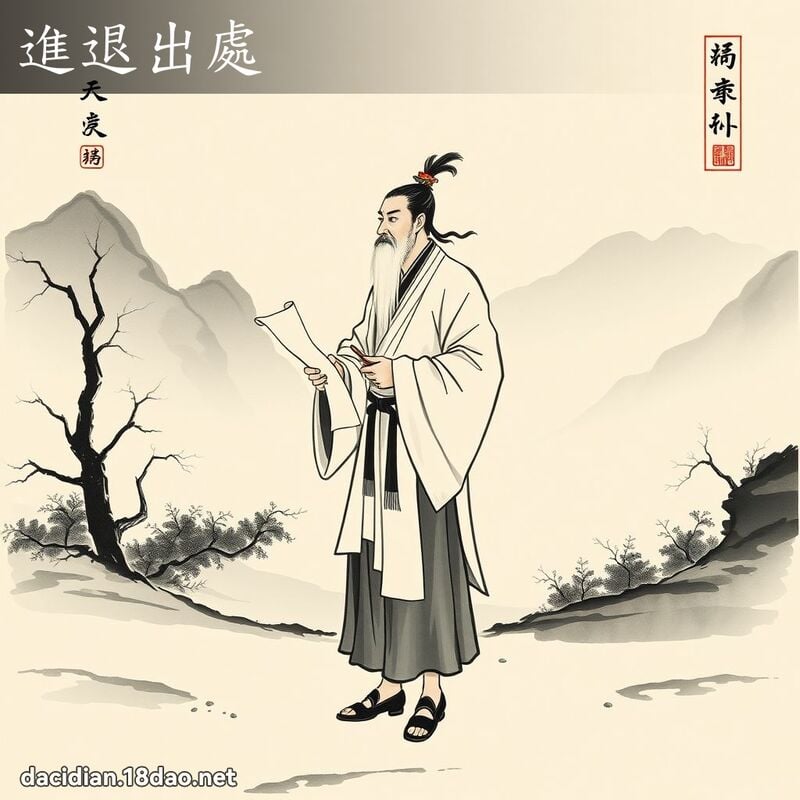 进退出处 配图