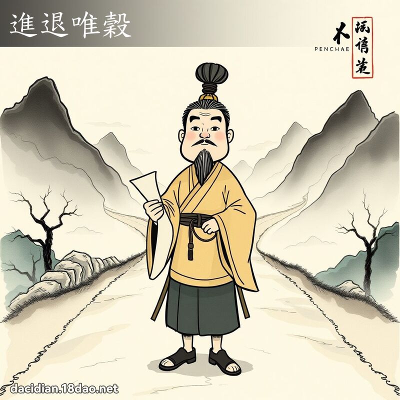 进退唯谷 配图