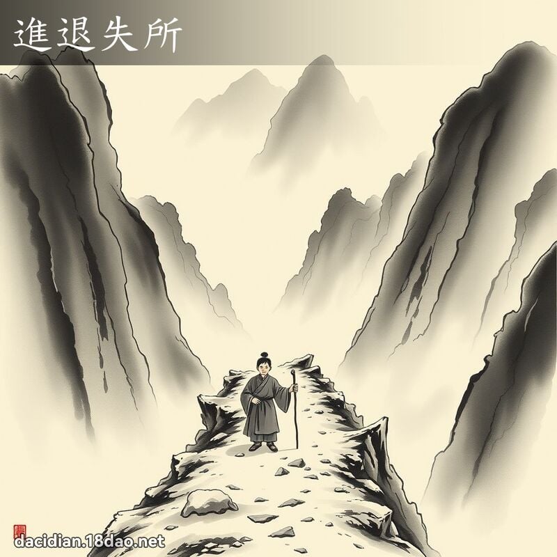 进退失所 配图