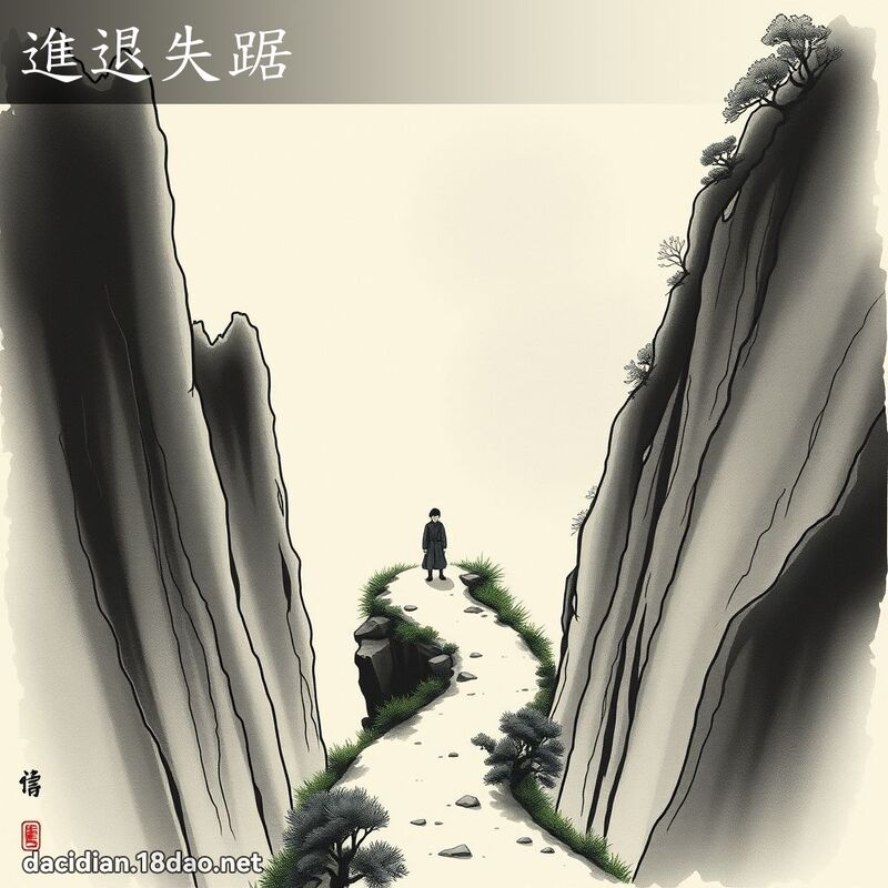 进退失踞 配图