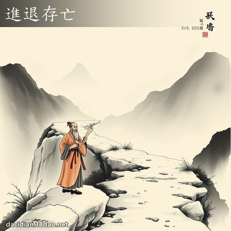 进退存亡 配图