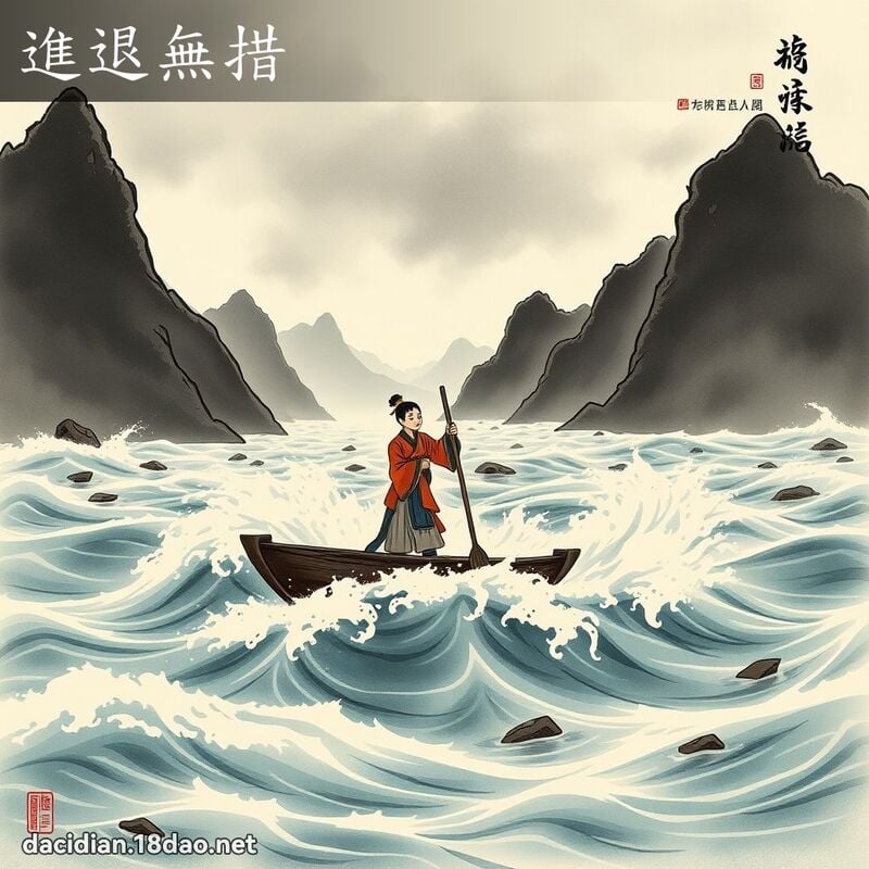 进退无措 配图