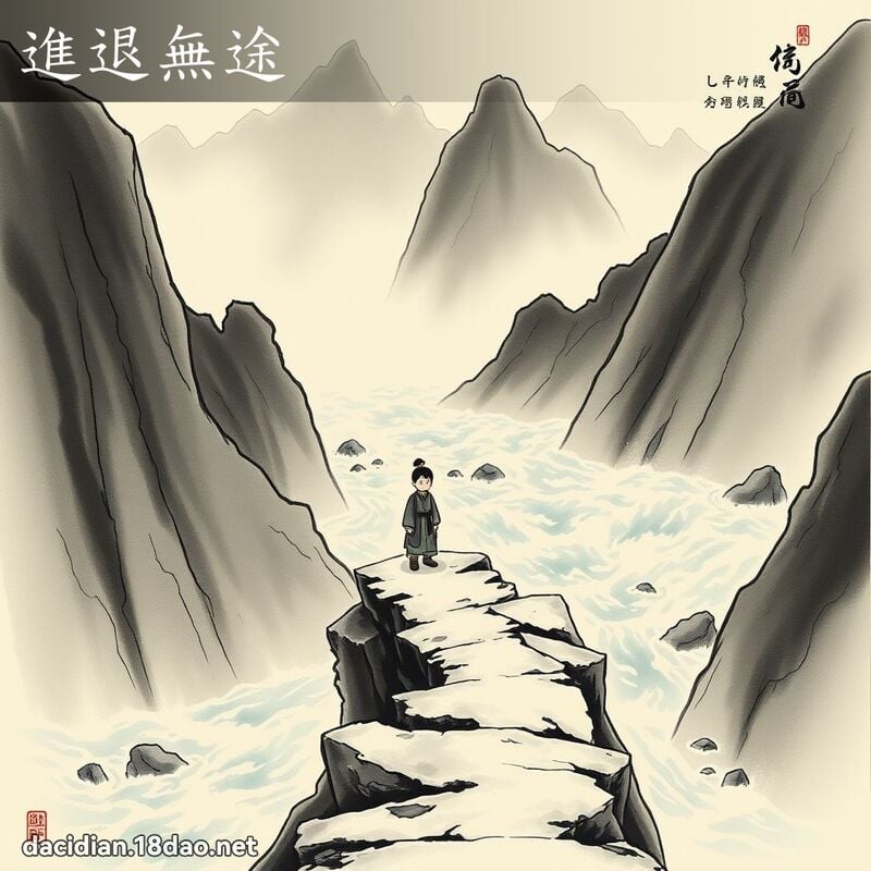 进退无途 配图
