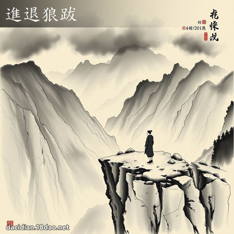 进退狼跋 配图