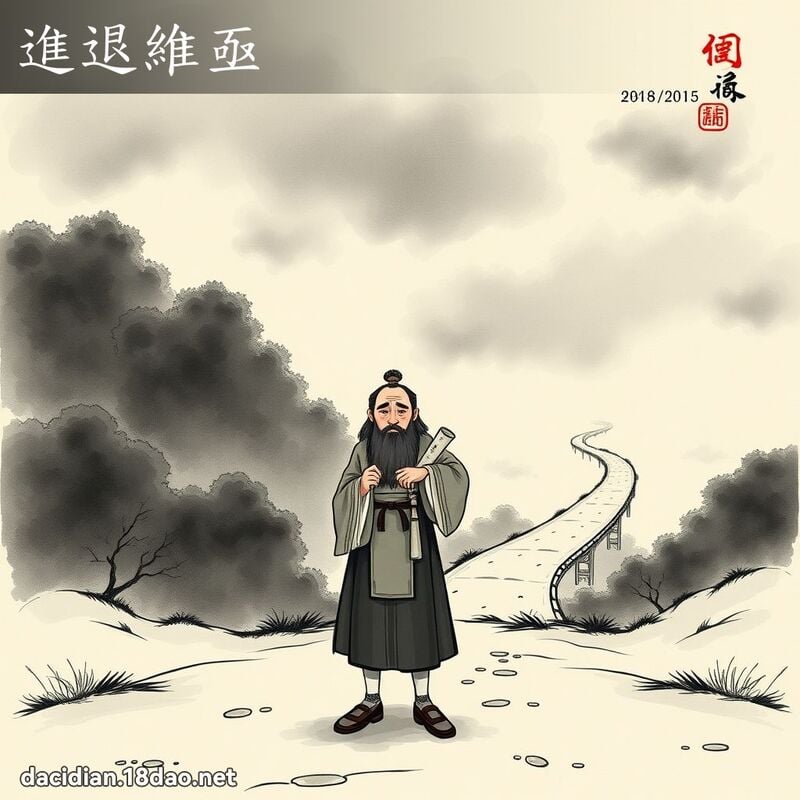 进退维亟 配图