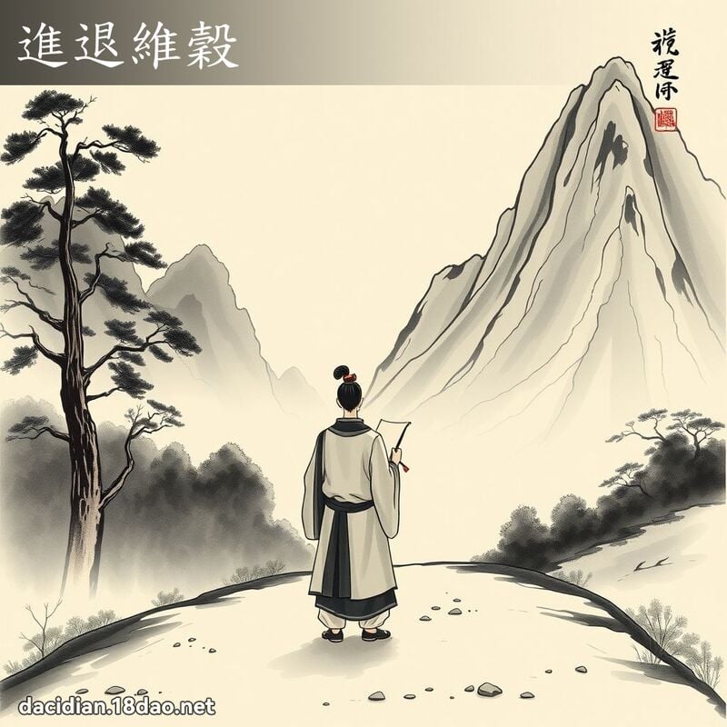 进退维谷 配图