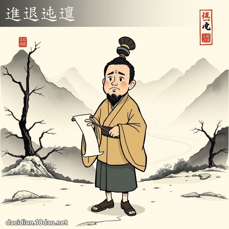 进退迍邅 配图