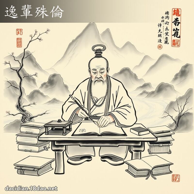 逸辈殊伦 配图