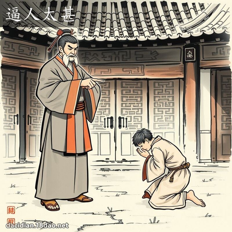 逼人太甚 配图