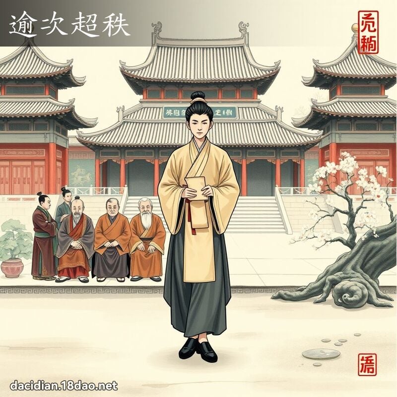 逾次超秩 配图