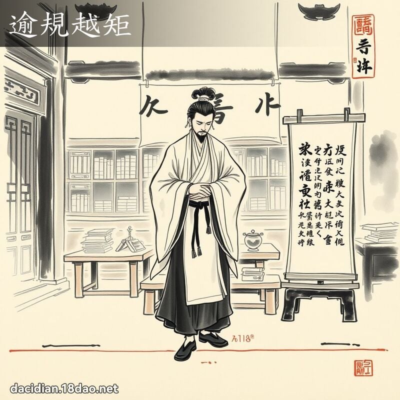 逾規越矩 配图