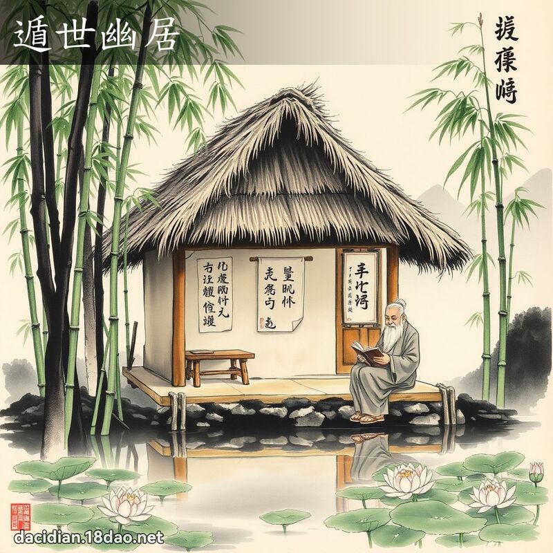 遁世幽居 配图