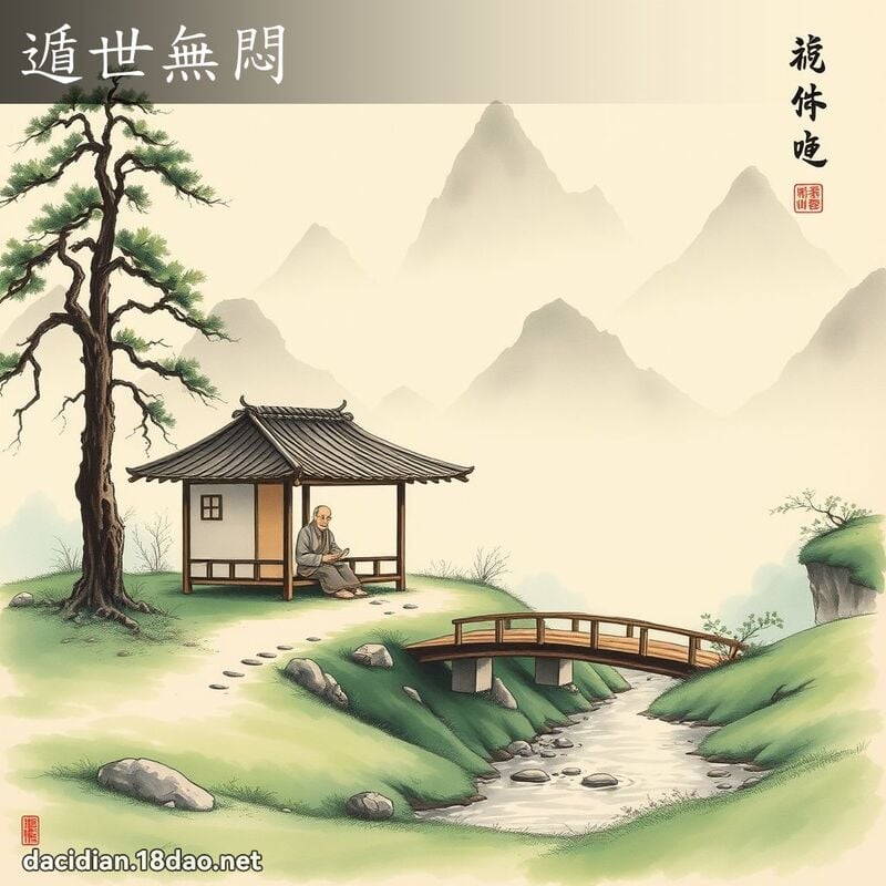 遁世無悶 配图