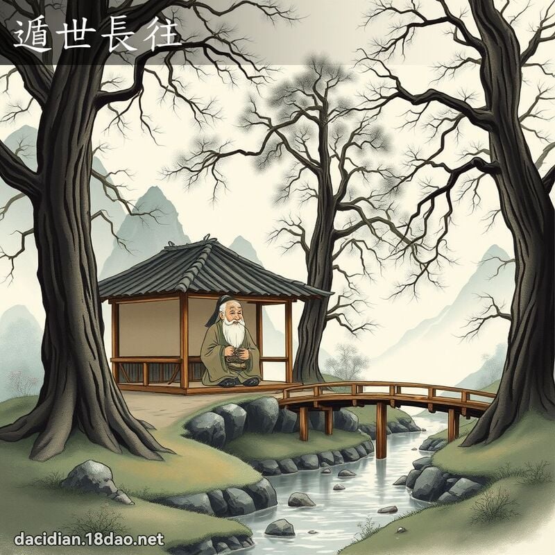 遁世長往 配图