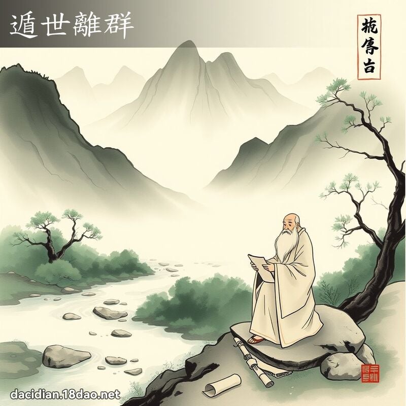 遁世離群 配图