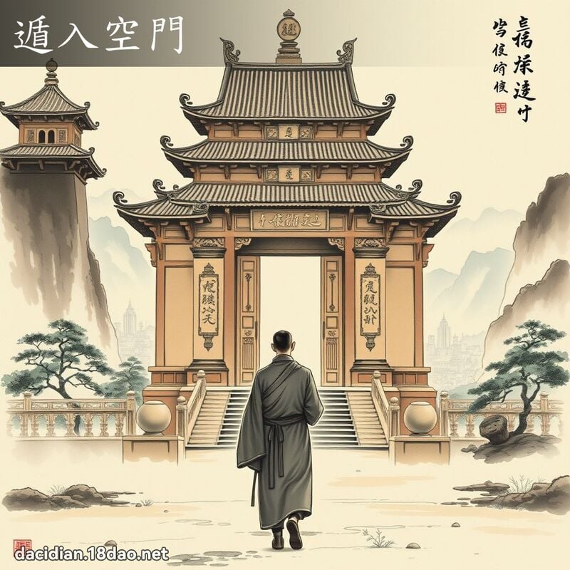 遁入空門 配图