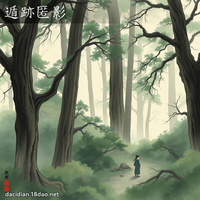 遁跡匿影 配图