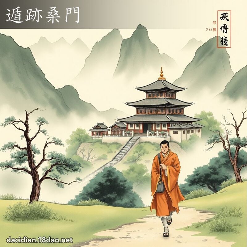 遁跡桑門 配图