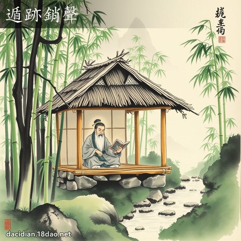 遁跡銷聲 配图