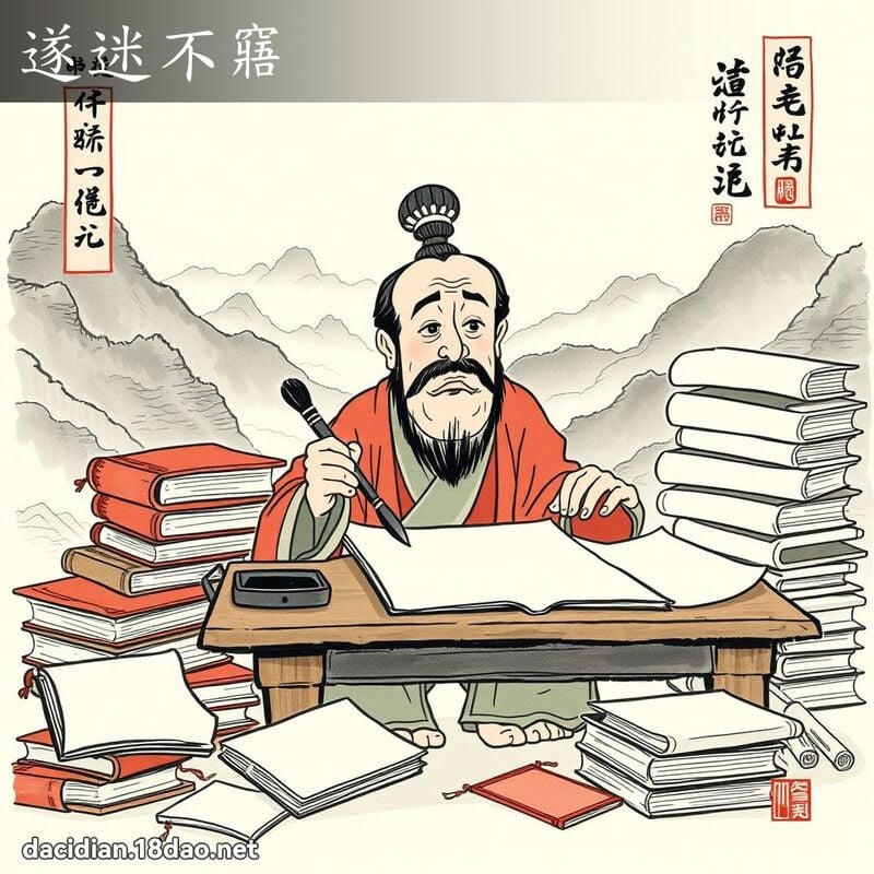 遂迷不窹 配图