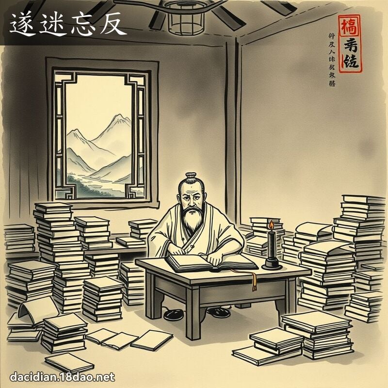 遂迷忘反 配图