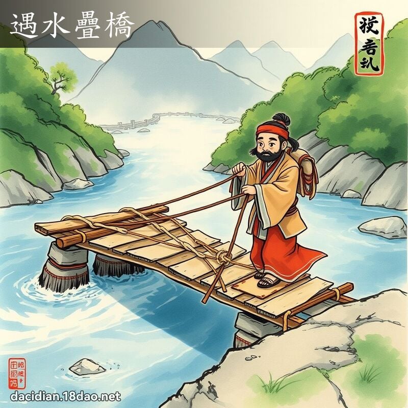 遇水疊橋 配图