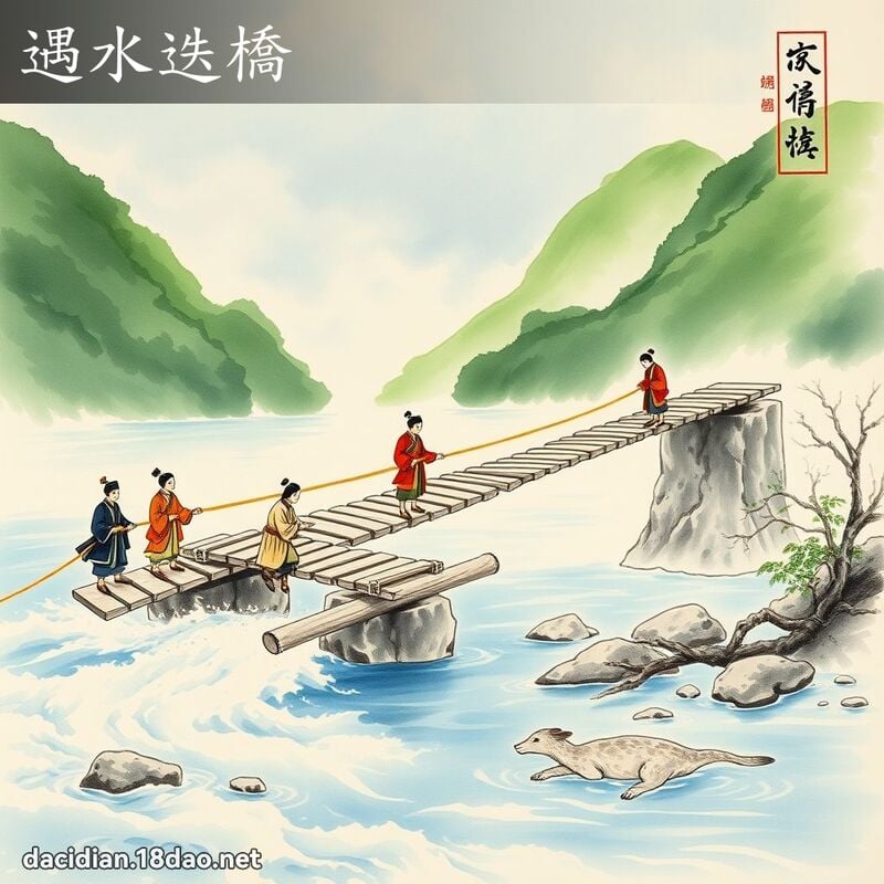 遇水迭橋 配图