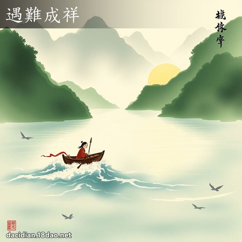 遇難成祥 配图