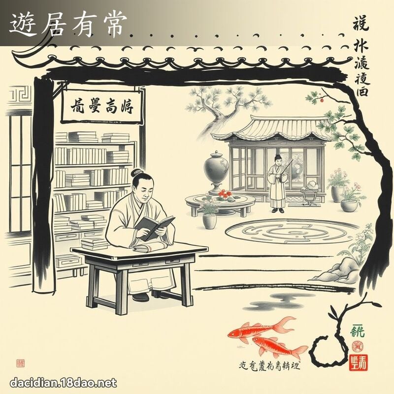 遊居有常 配图