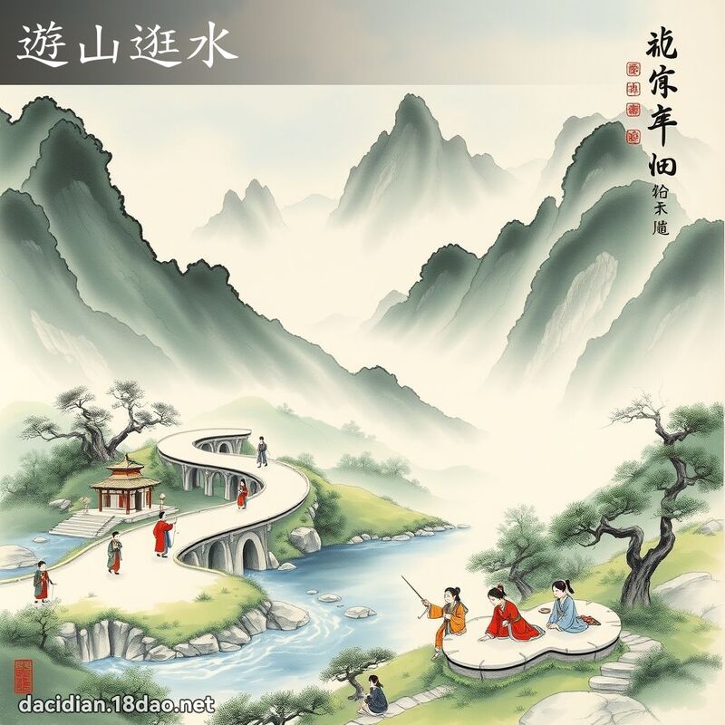 遊山逛水 配图