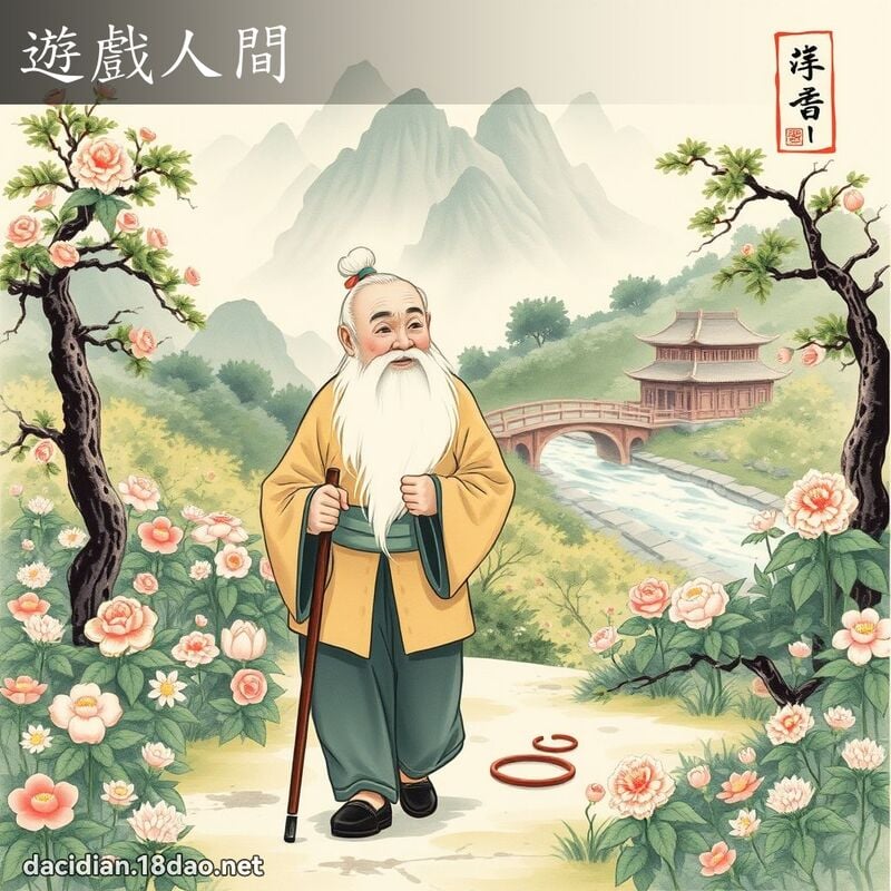 遊戲人間 配图