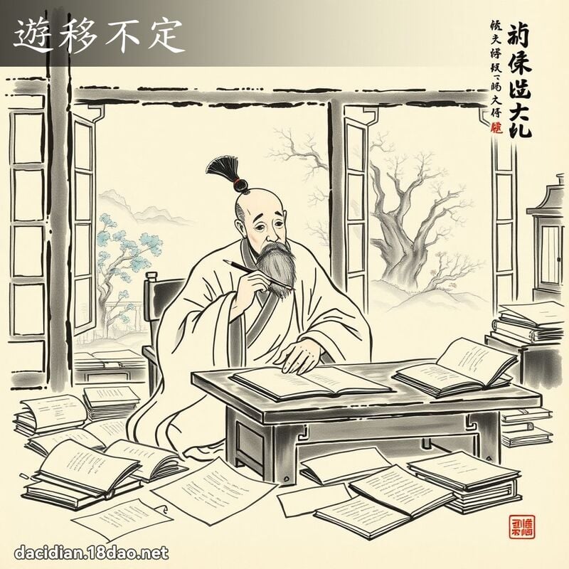 遊移不定 配图