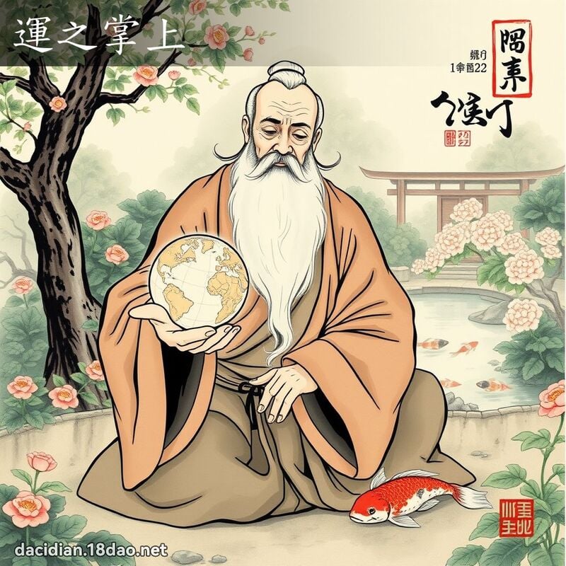 運之掌上 配图