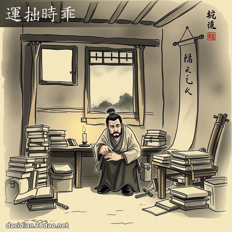 運拙時乖 配图