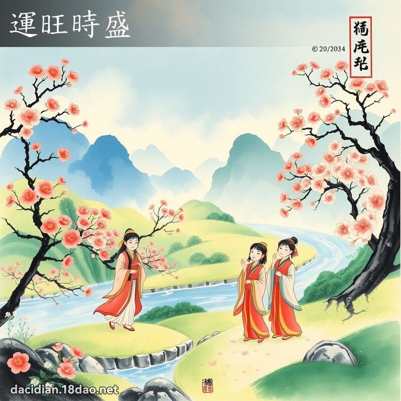 運旺時盛 配图