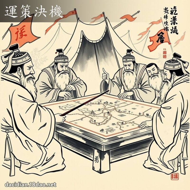 運策決機 配图