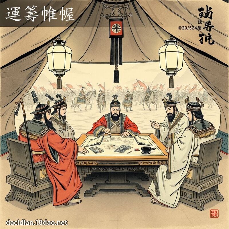 運籌帷幄 配图