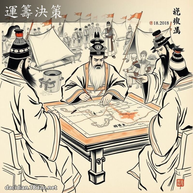 運籌決策 配图