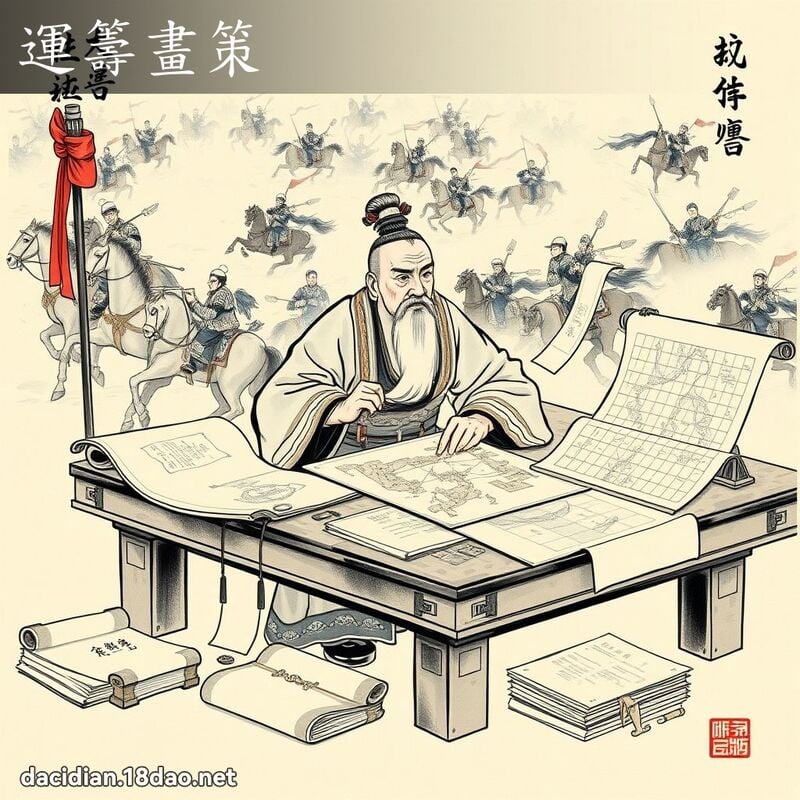 運籌畫策 配图