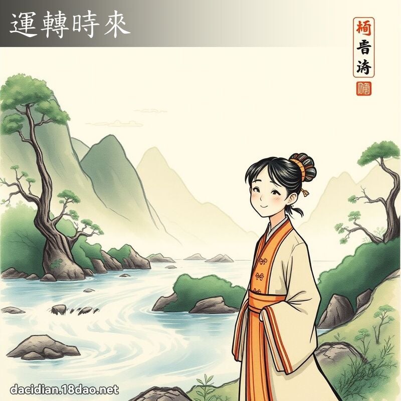 運轉時來 配图
