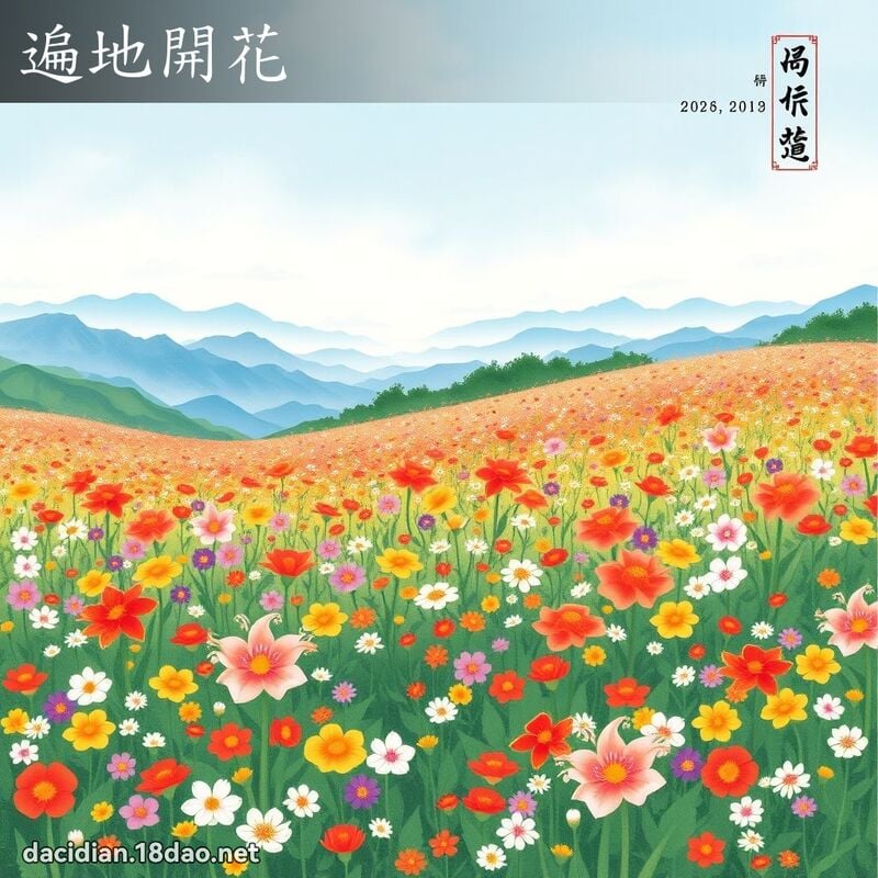 遍地開花 配图
