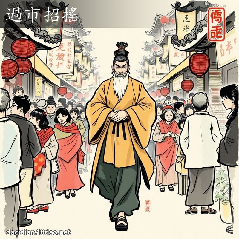 過市招搖 配图