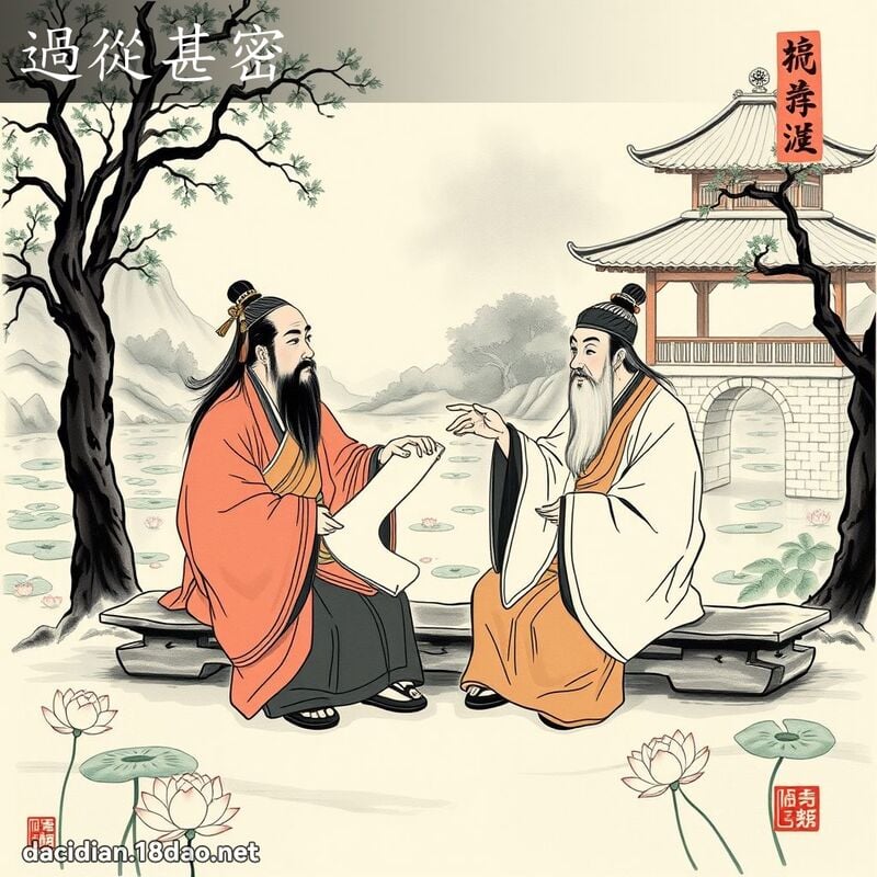 過從甚密 配图