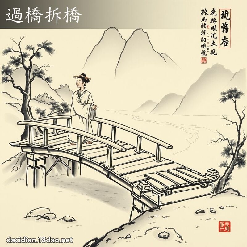 過橋拆橋 配图