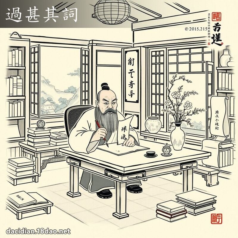 過甚其詞 配图